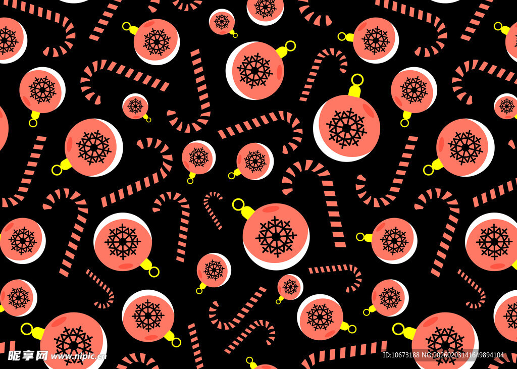 多彩圆形图案无缝背景