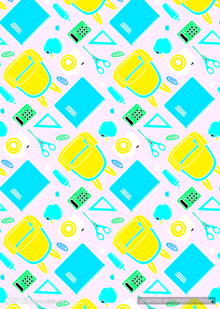 多彩抽象图案背景