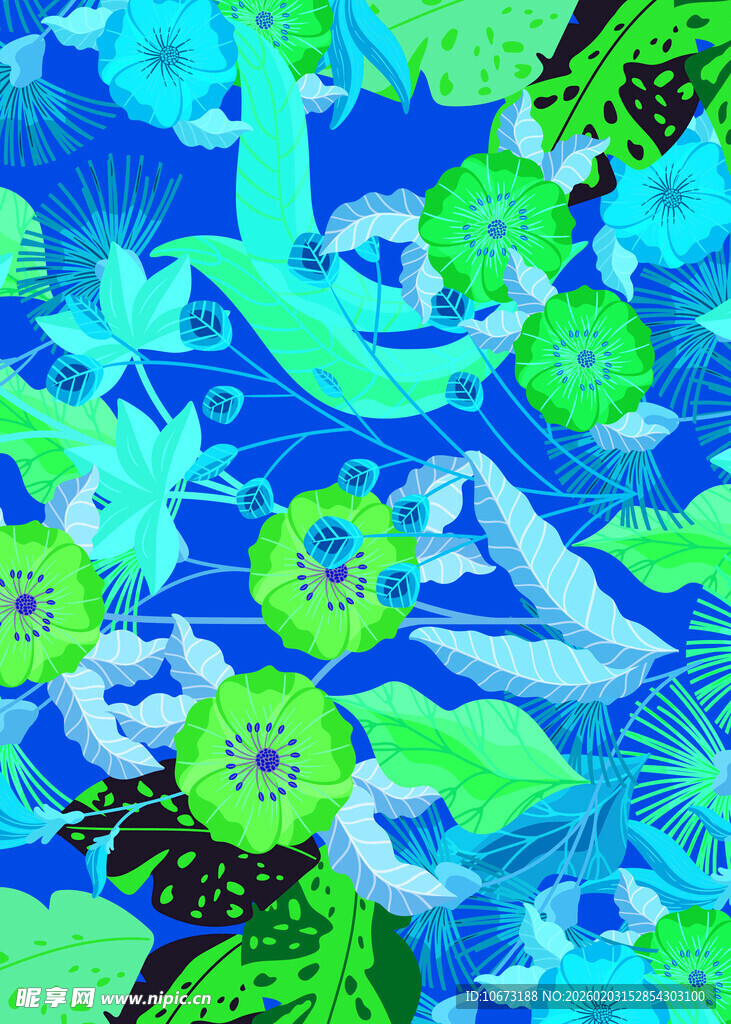 梦幻海底世界插画