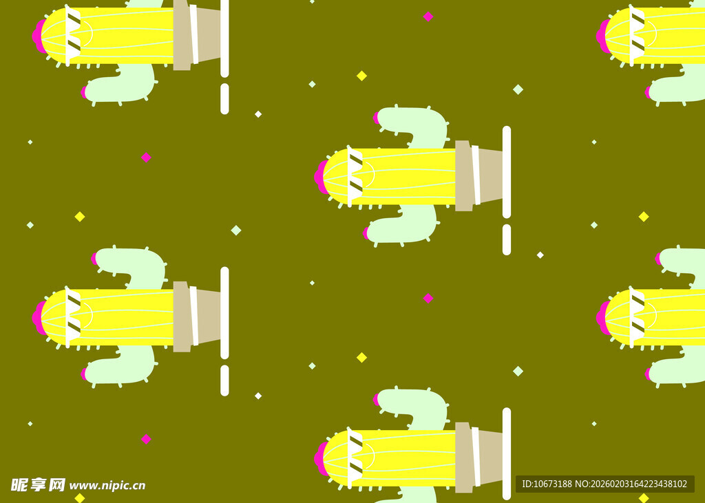 复古风格飞机图案背景