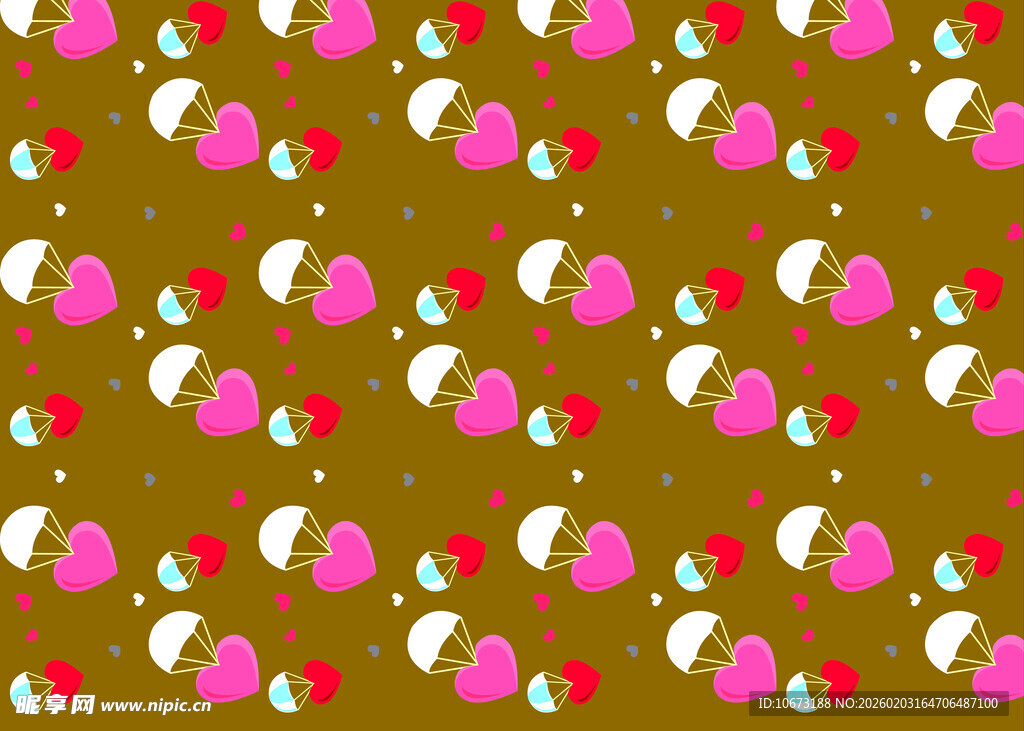 水果图案的可爱背景