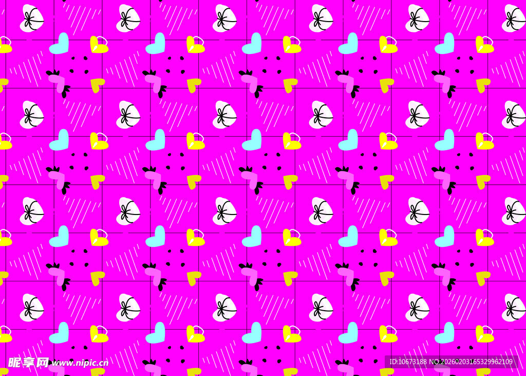 粉色背景花卉图案纹理