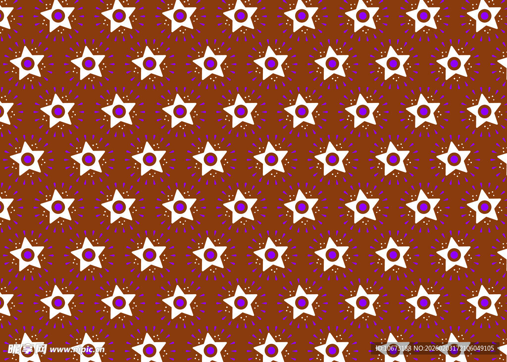 棕色背景星星图案纹理
