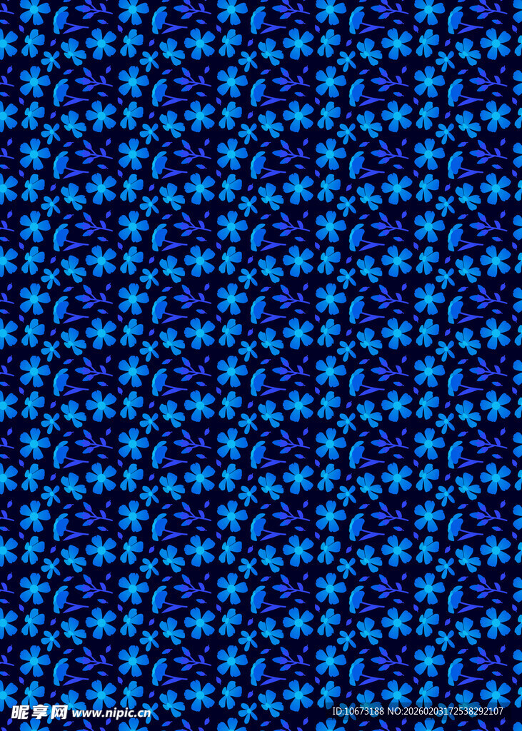 蓝色针织纹理图案