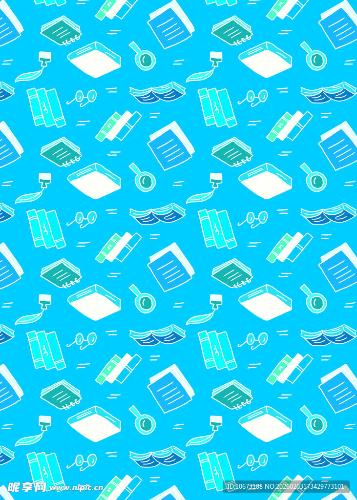 科技元素无缝图案背景