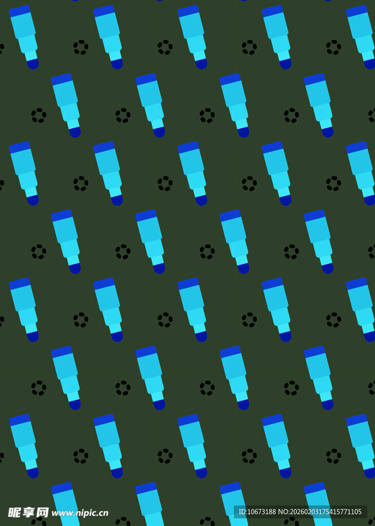 蓝色几何图案背景纹理