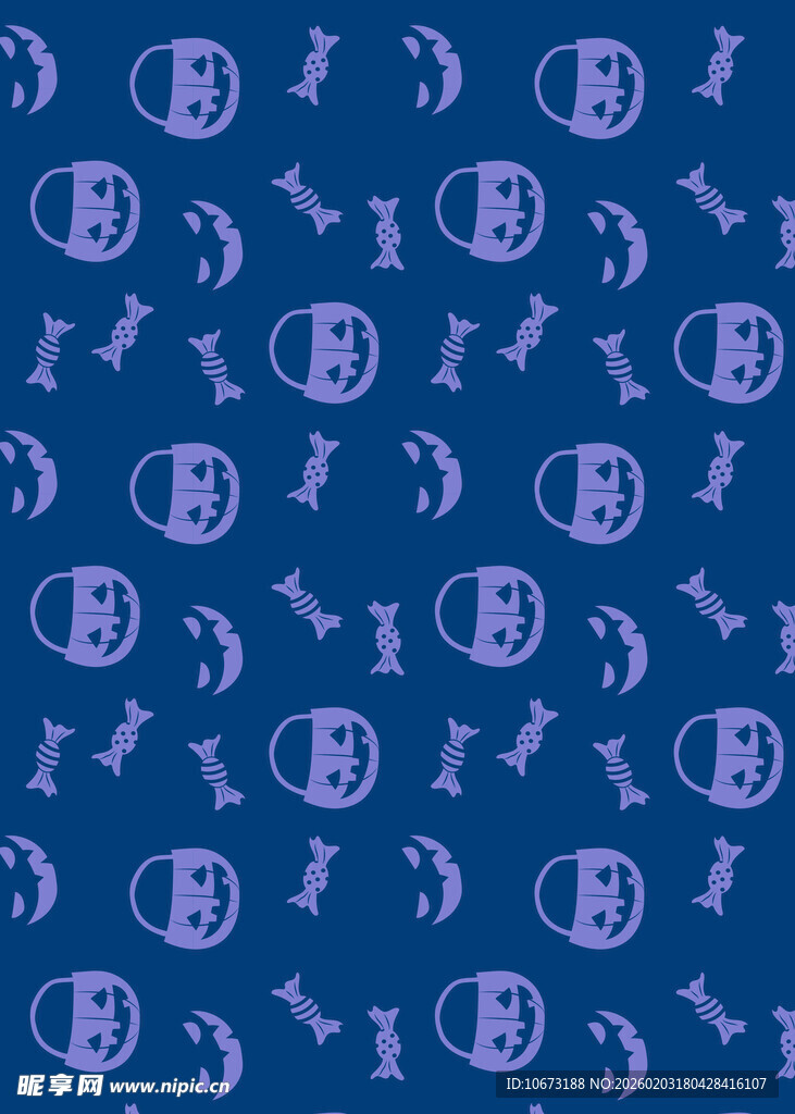 蓝色货币符号图案背景