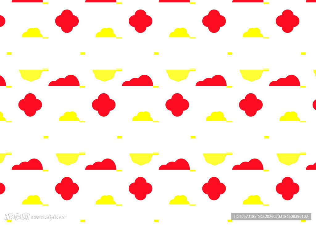 几何图案彩色无缝背景