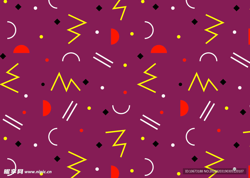 紫色几何图案抽象背景图