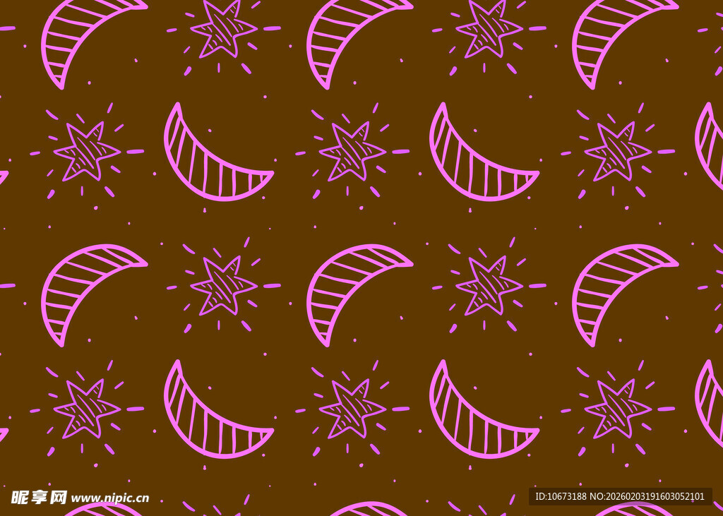 粉色几何图案棕色背景纹理