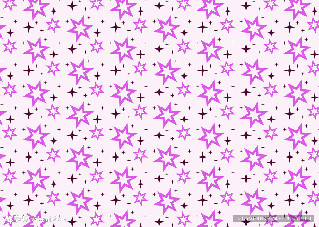 粉色小花无缝图案背景