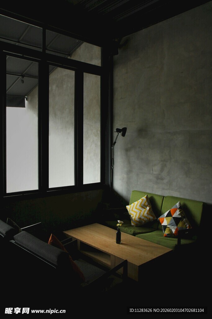 简约风室内温馨角落