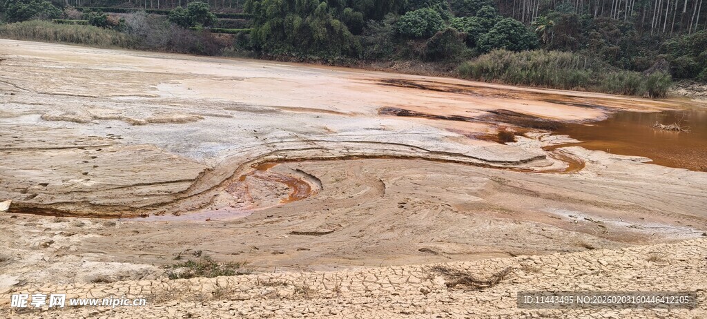自然纹理的独特岩石表面