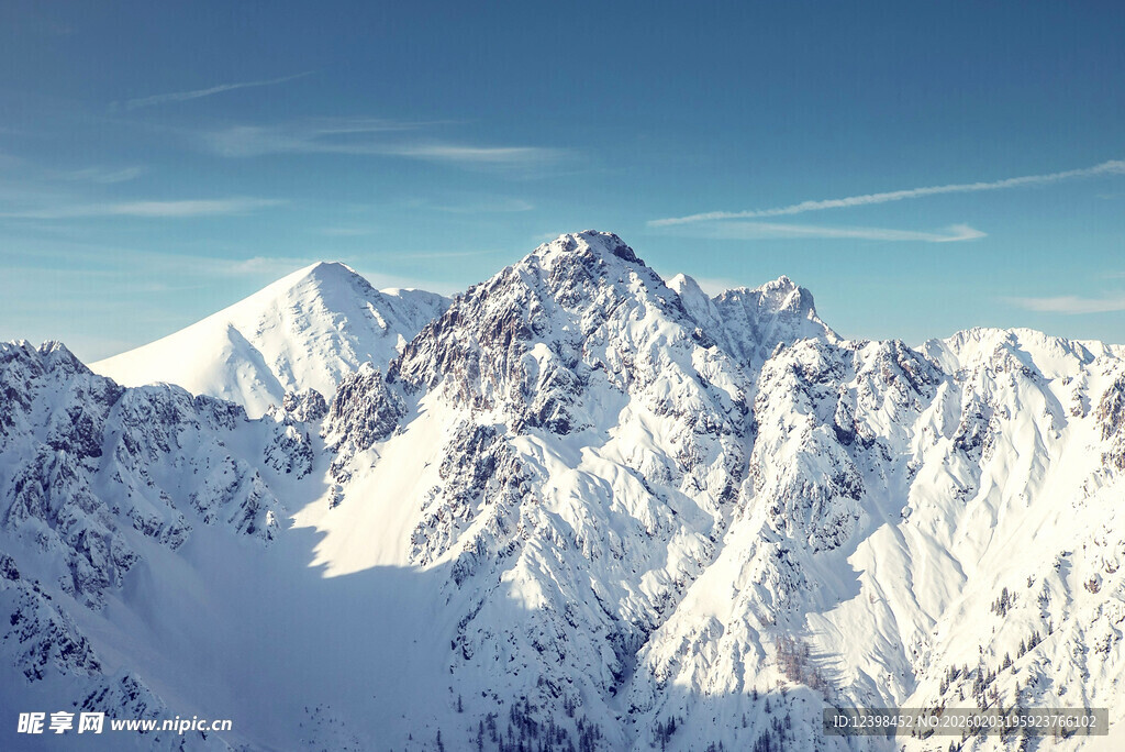壮丽雪山美景