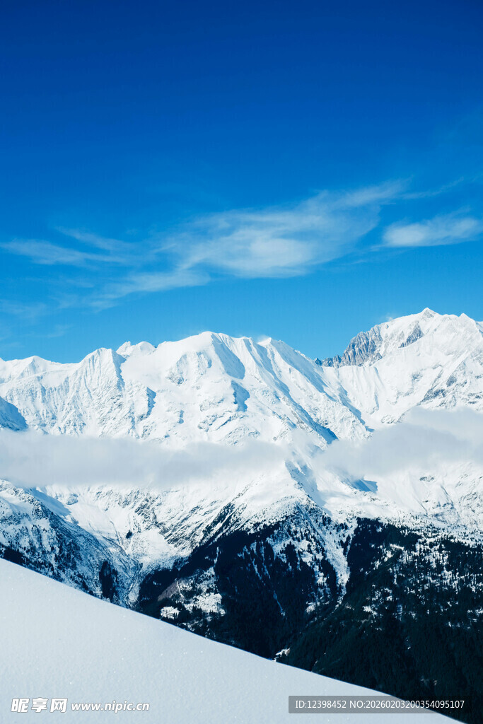 壮丽雪山美景