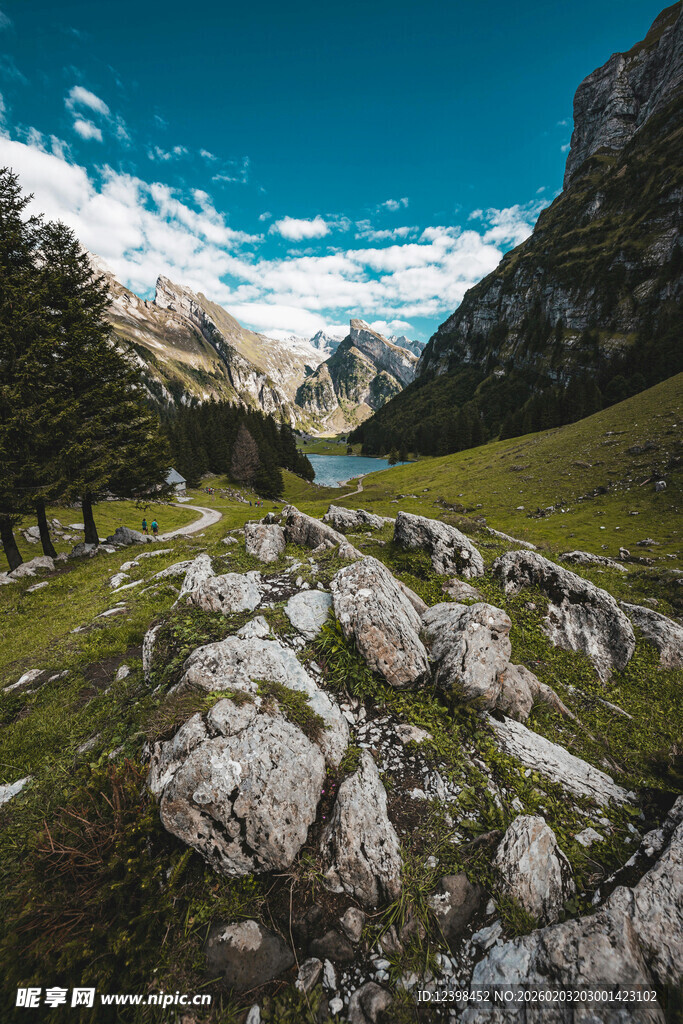 山间美景