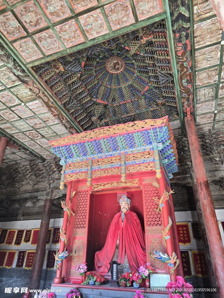 代县文庙大成殿藻井