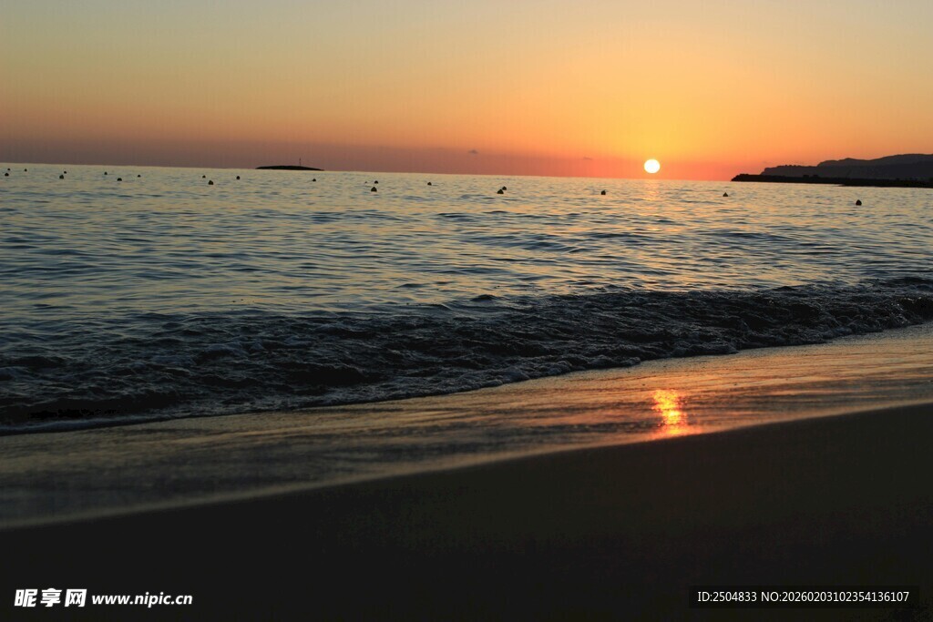 海边日落美景