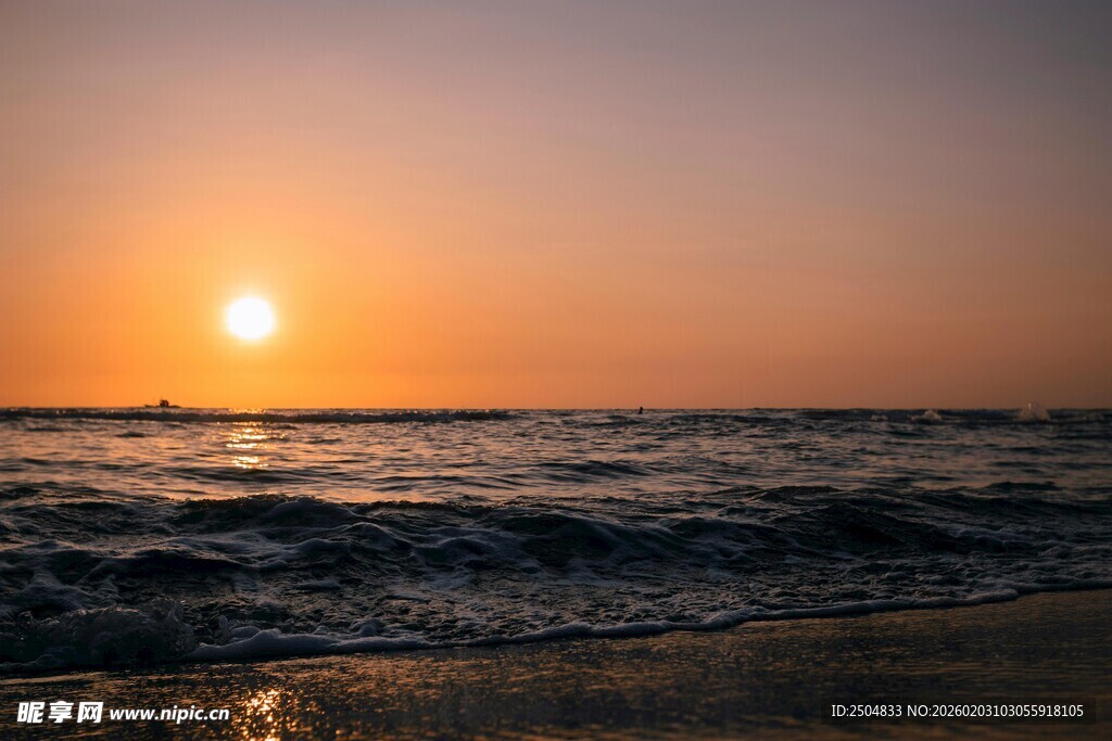 海边日落美景