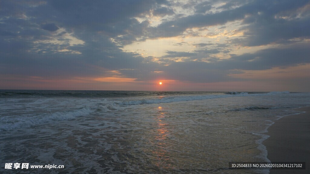 海边日落美景