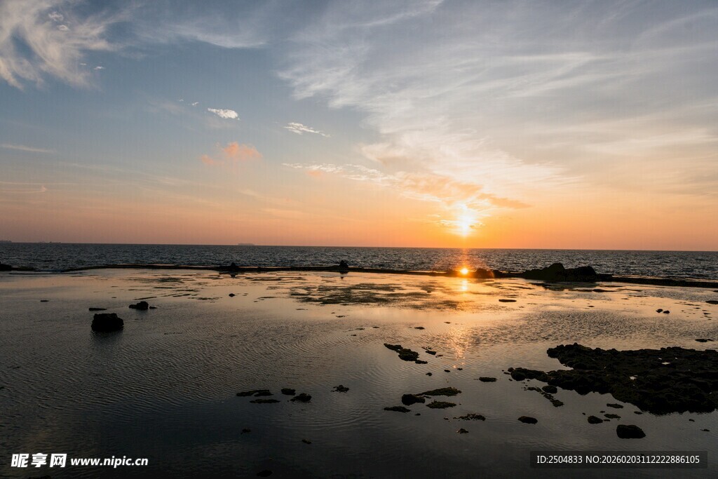 海边日落美景