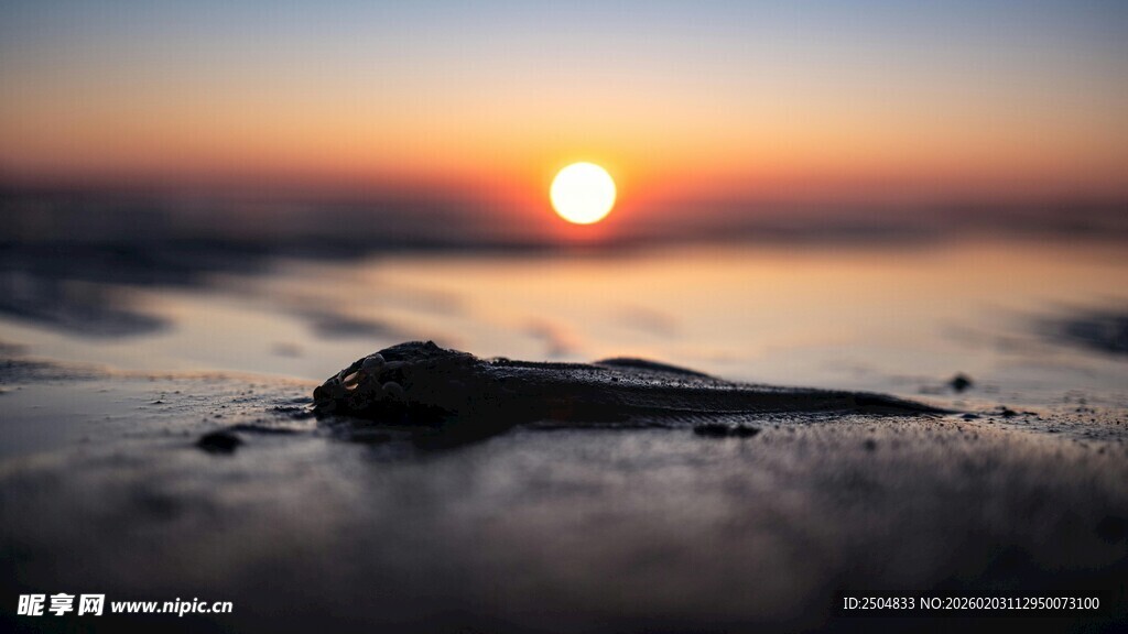 海边日落美景