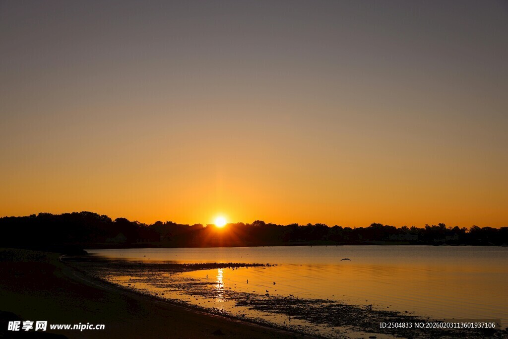 海边日落美景