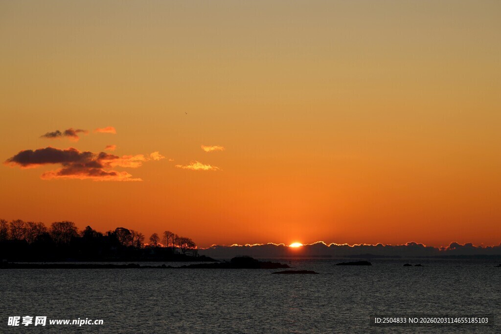 海边日落美景