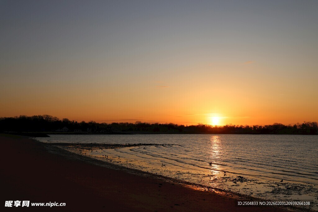 海边日落美景