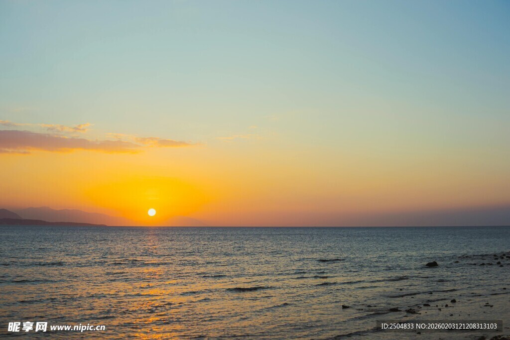 海边日落美景