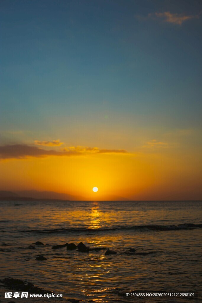 海边日落美景