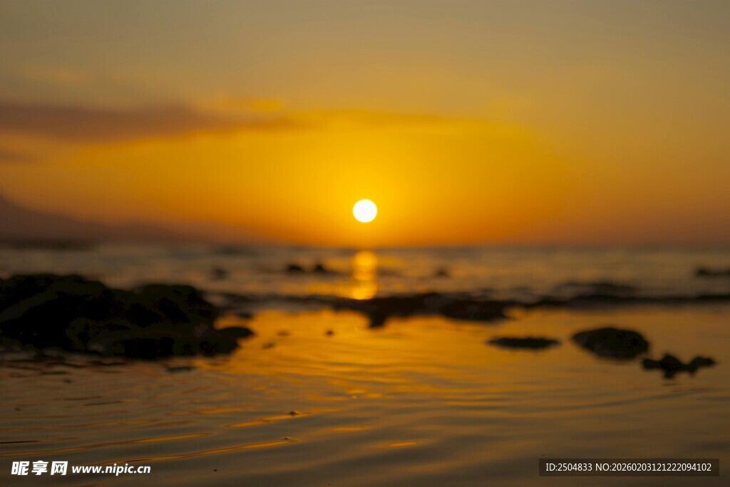海边日落美景