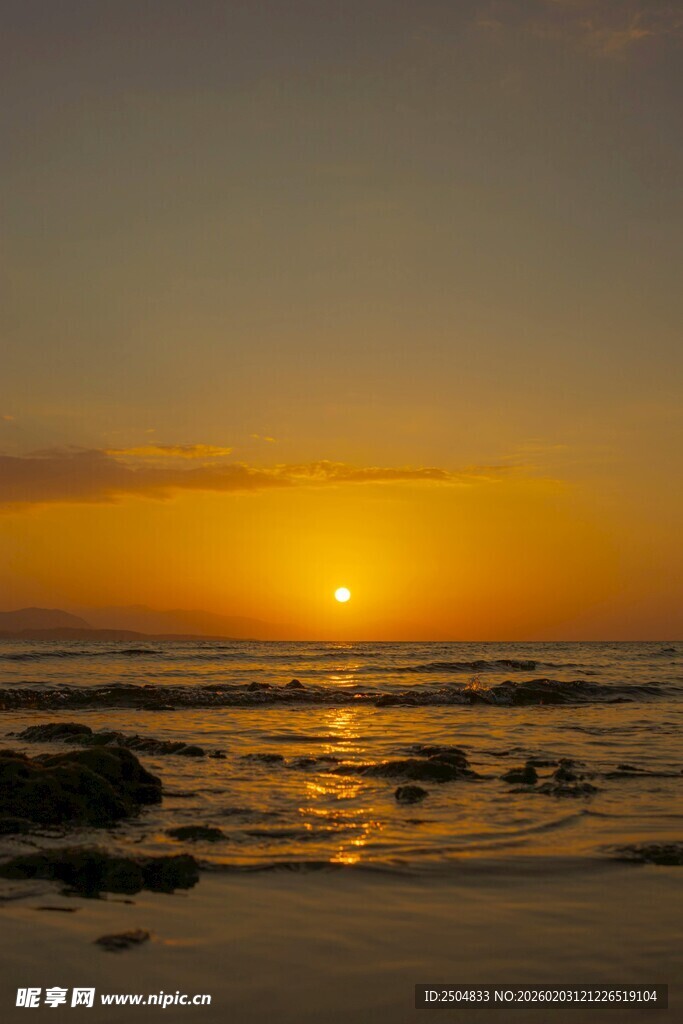 海边日落美景