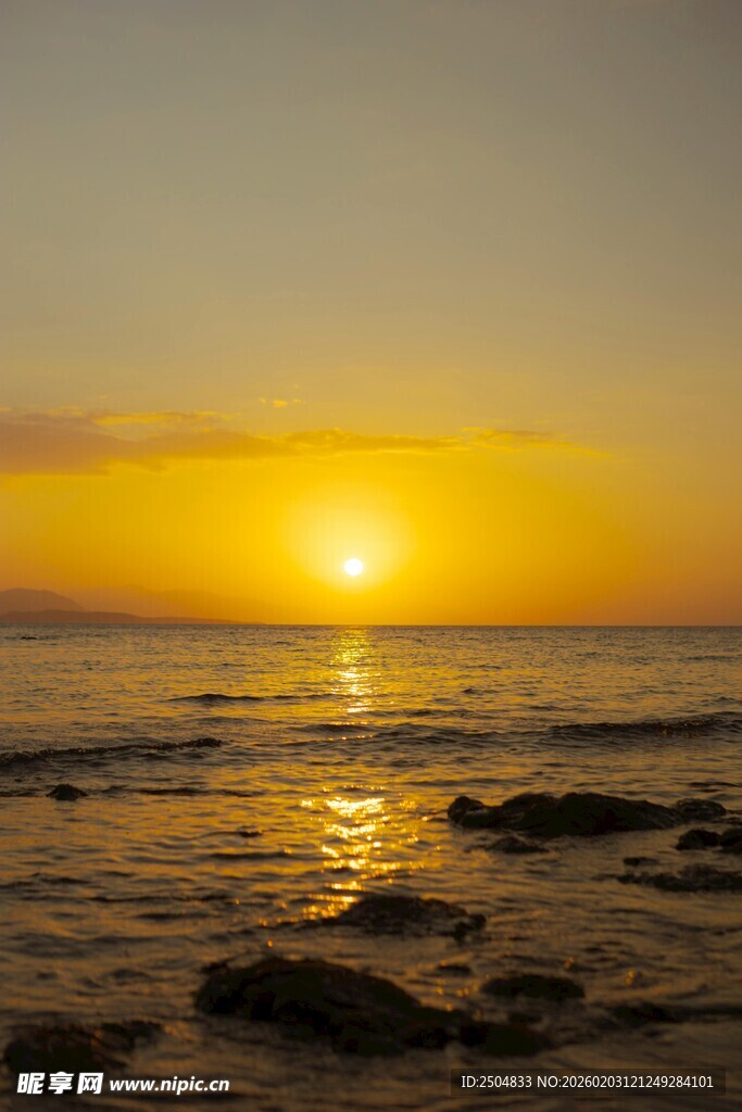 海边日落美景