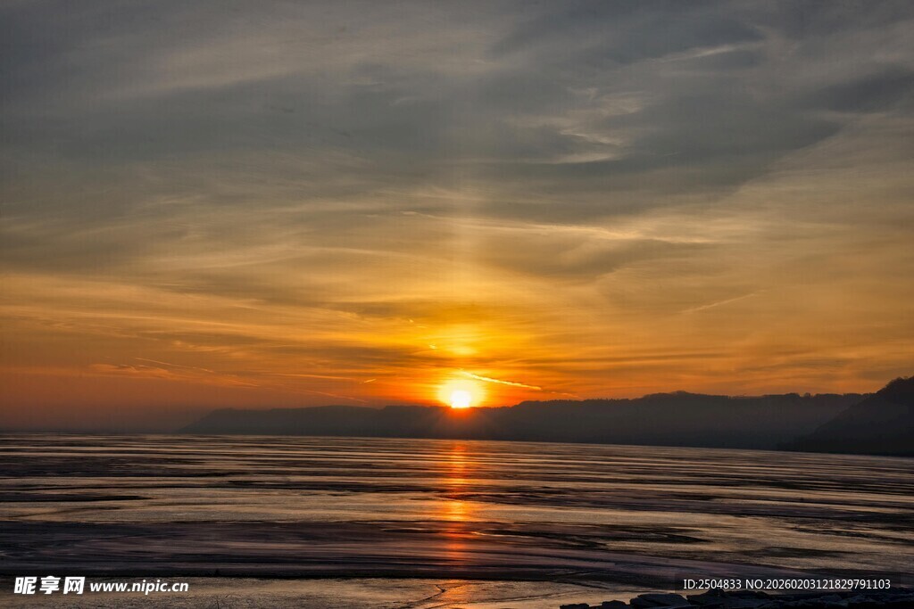 海边日落美景