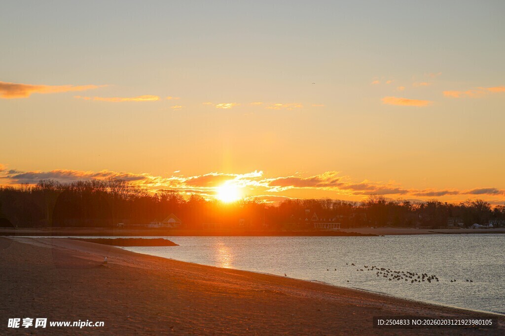 海边日落美景