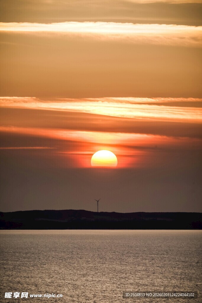 海上日落美景