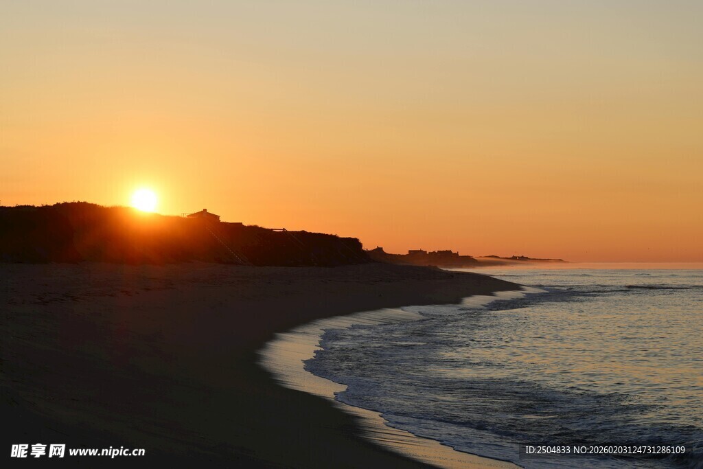 海边日落美景