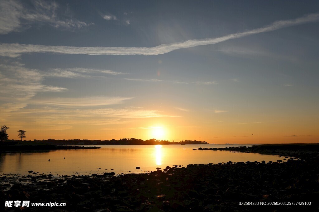 海边日落美景