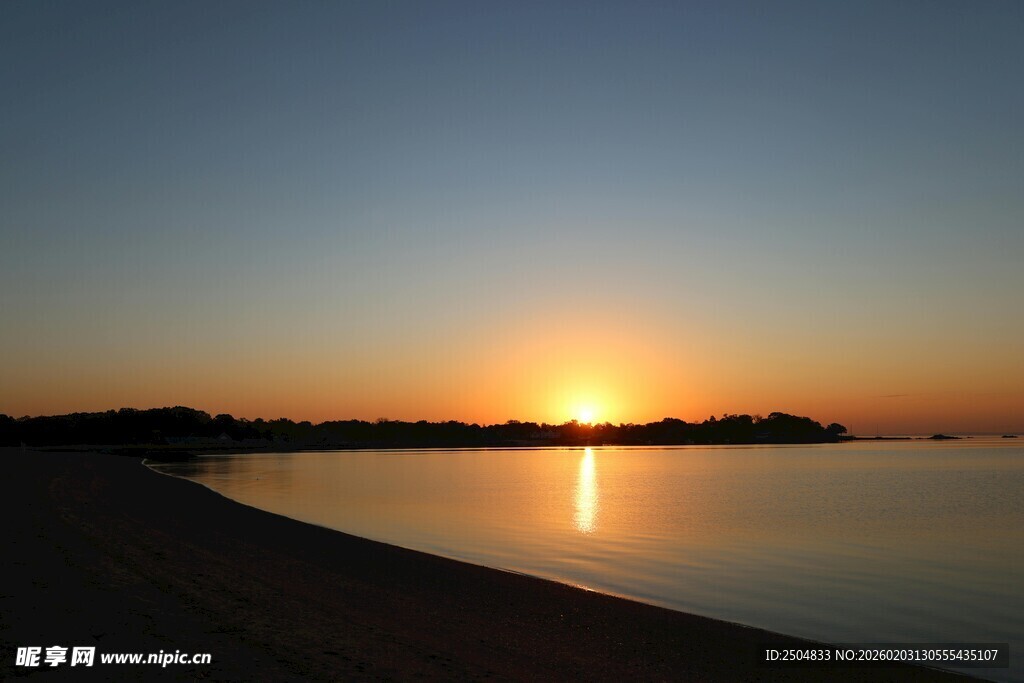 海边日落美景