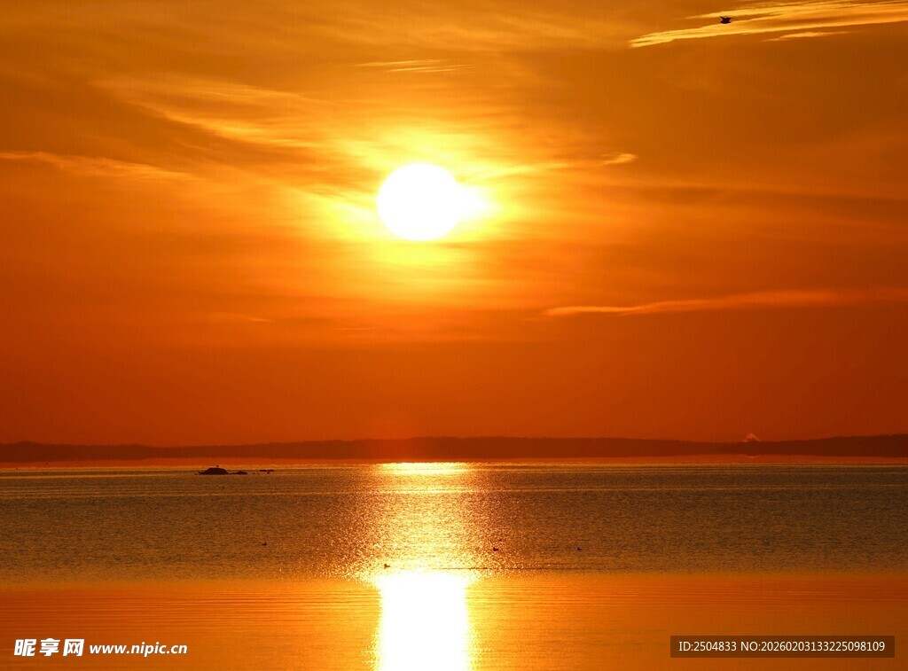 海上日落美景