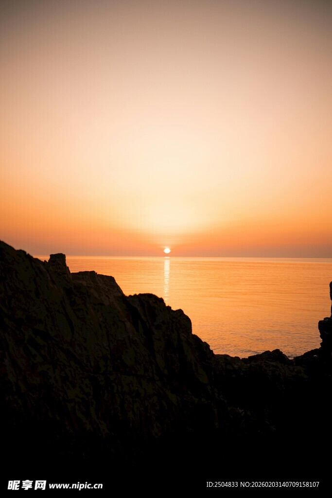 海边日落美景