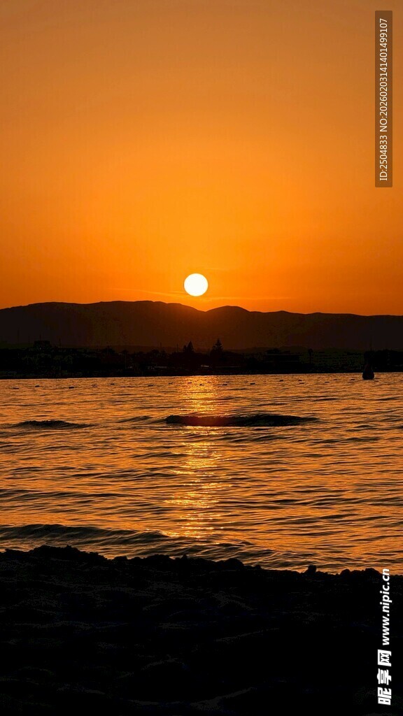 海边日落美景