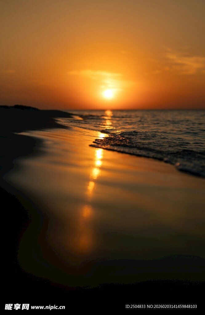 海边日落美景