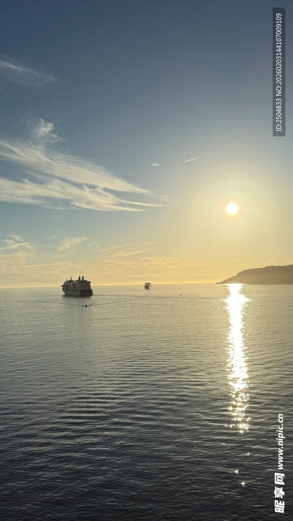 海上日出美景