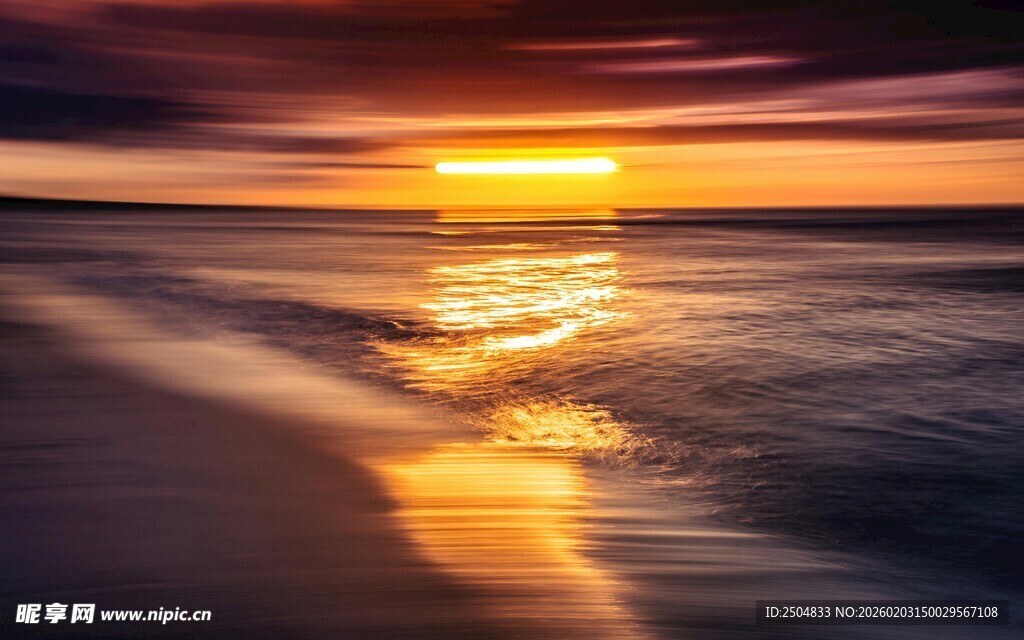 海边日落美景