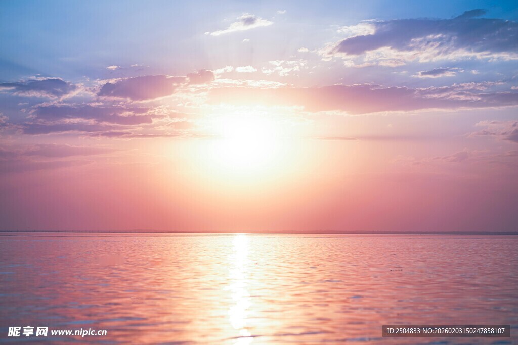 海上日出美景