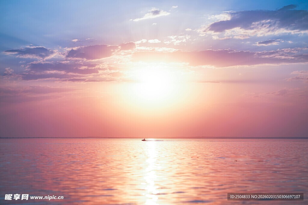 海上日出美景