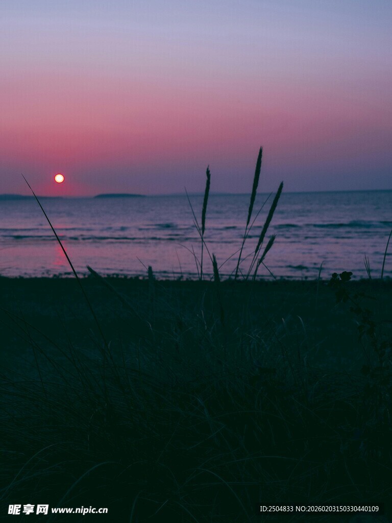 海边日落美景