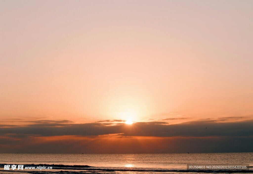 海边日落美景